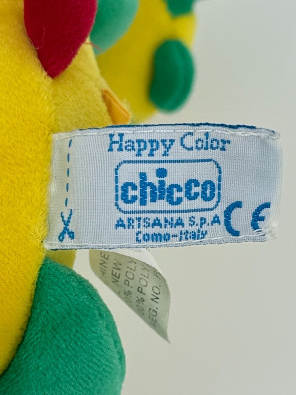 Chicco Vibrating Musical Turtle 7" Plush Stuffed Baby Toy Twinkle Little Star - Picture 9 of 12